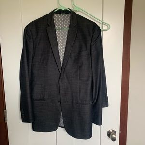 Dark Gray men Perry Ellis Suit - 40R slim fit